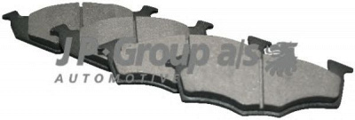 JP GROUP 1163600810 -  Комплект тормозных колодок, дисковый тормоз